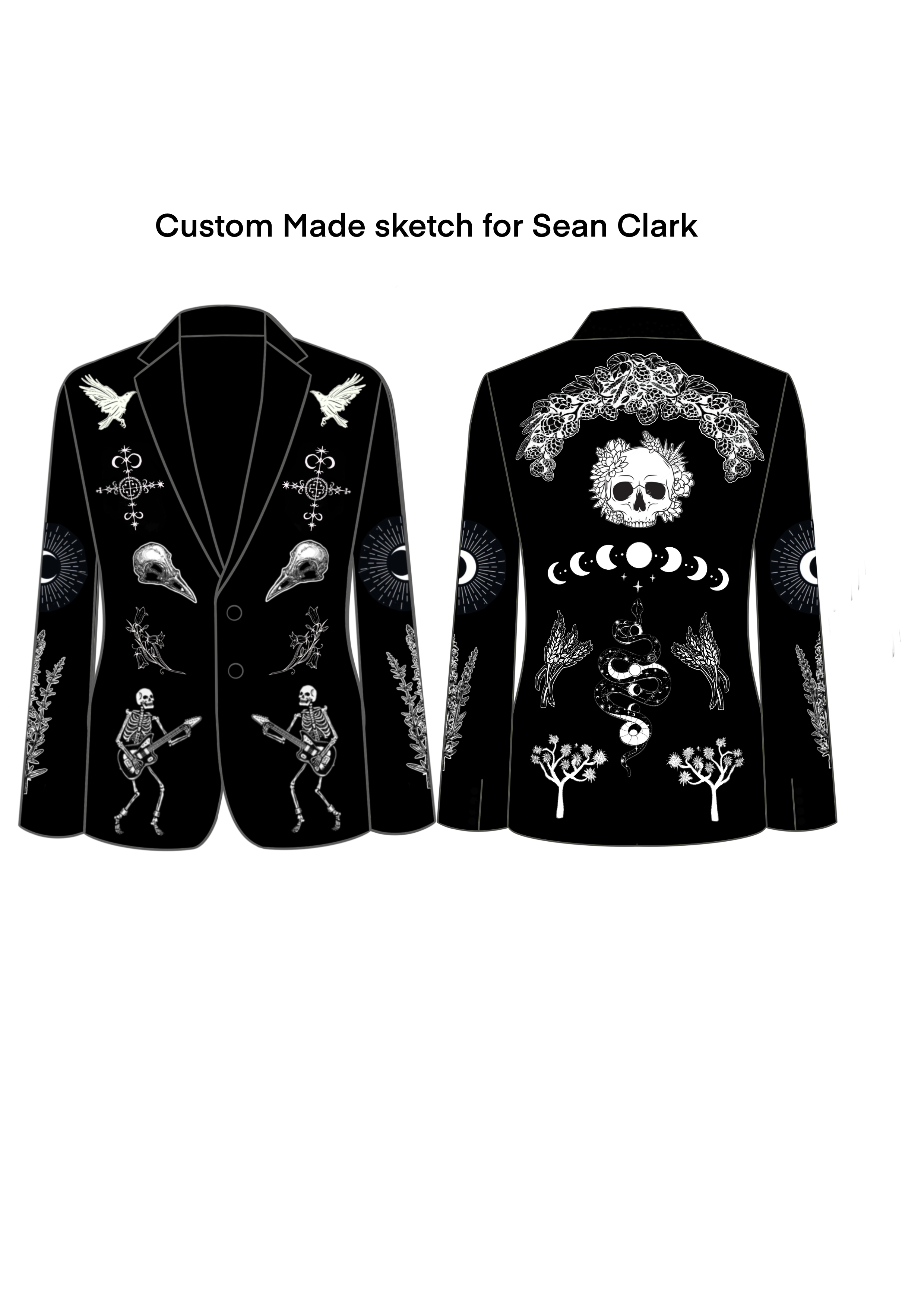 Custom Made Jacket for Sean