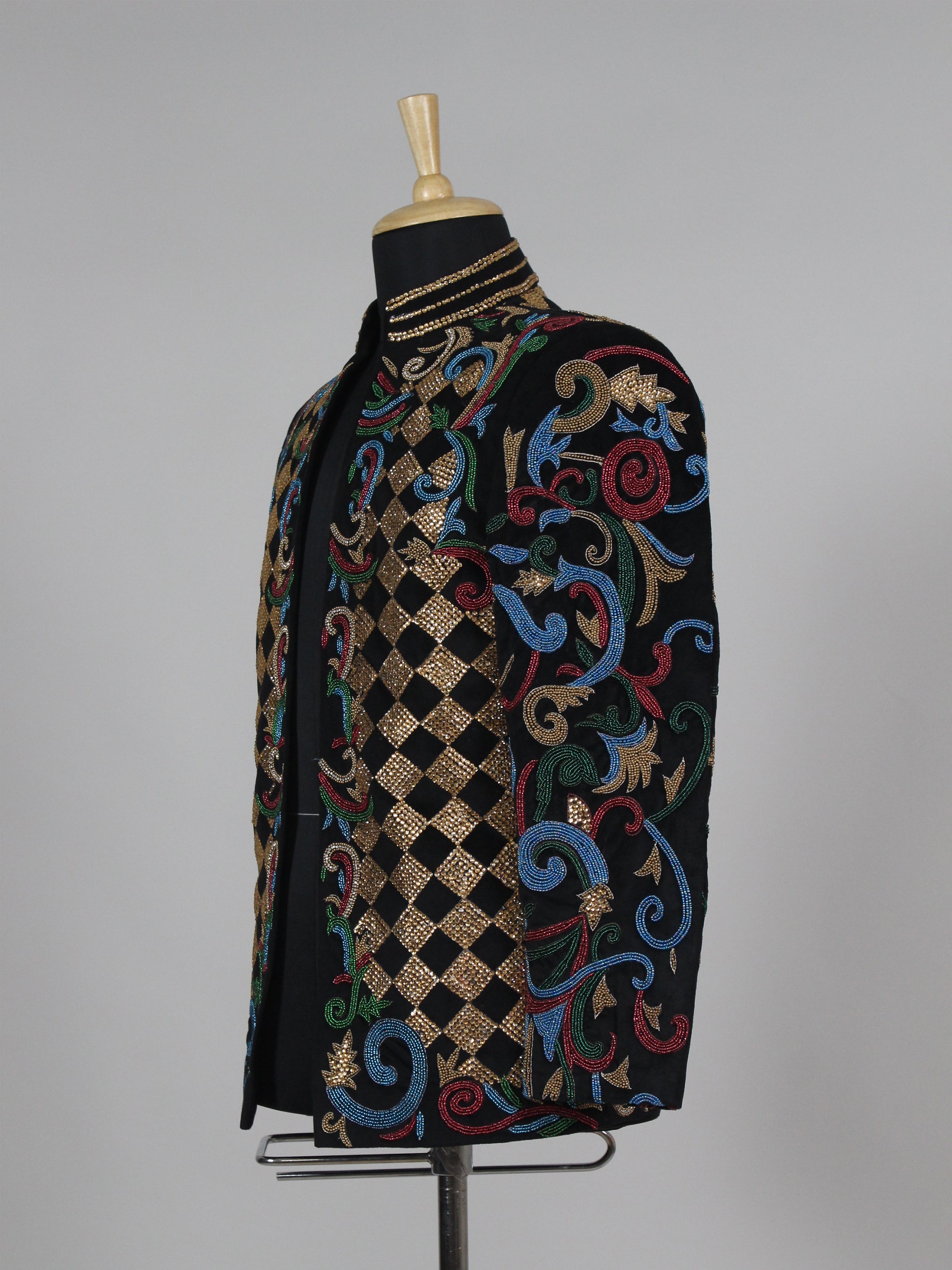 Mandarin African Embroidery Jacket