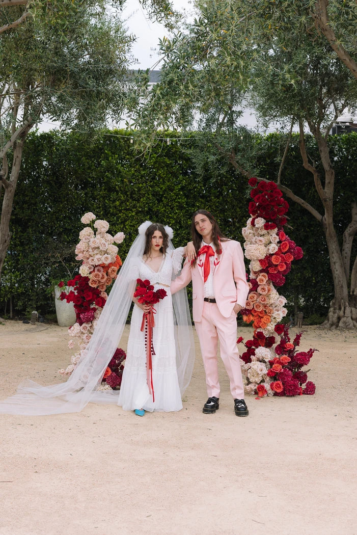 Floral Custom Suit