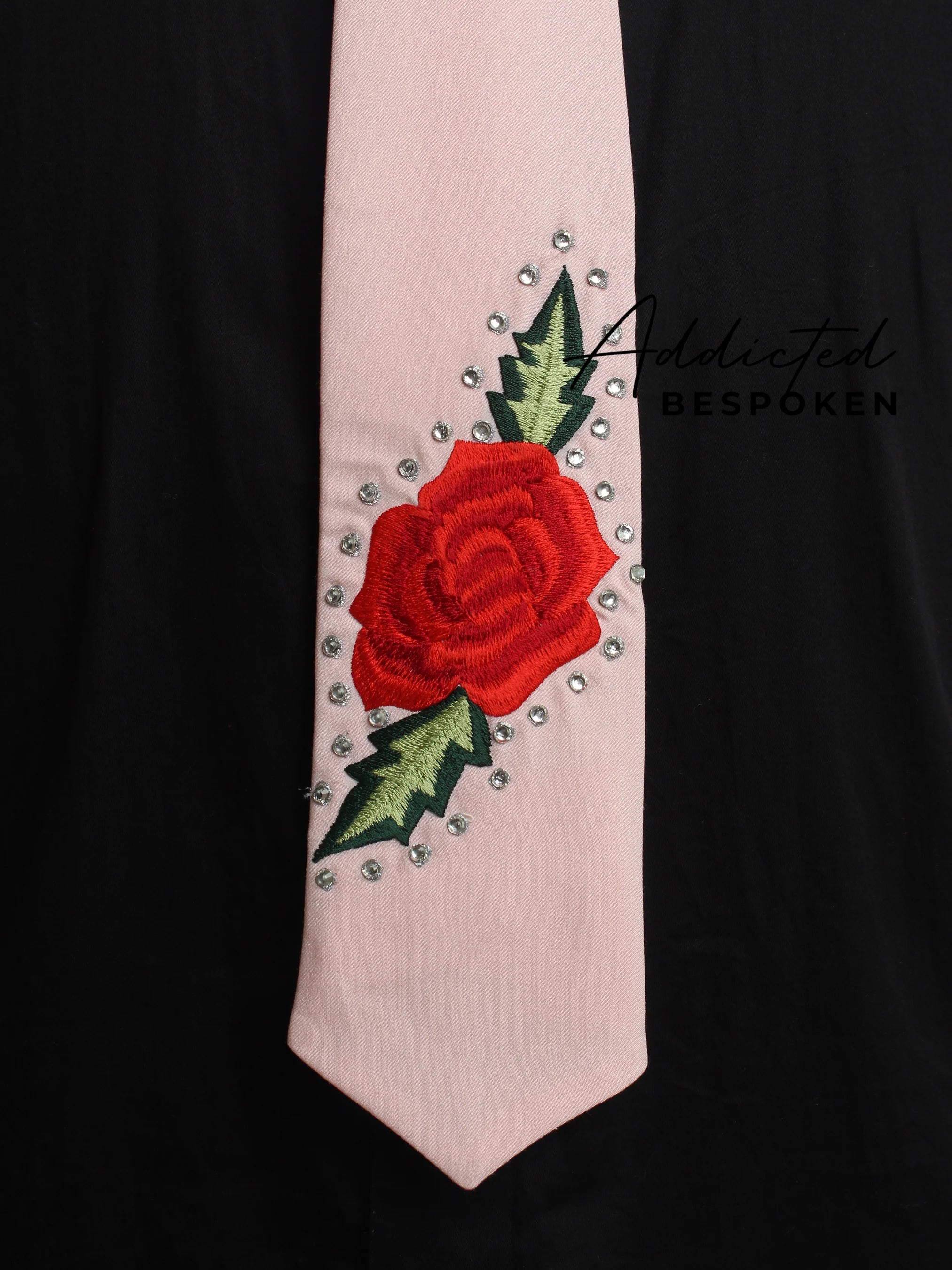 Rose Embroidered Ensemble