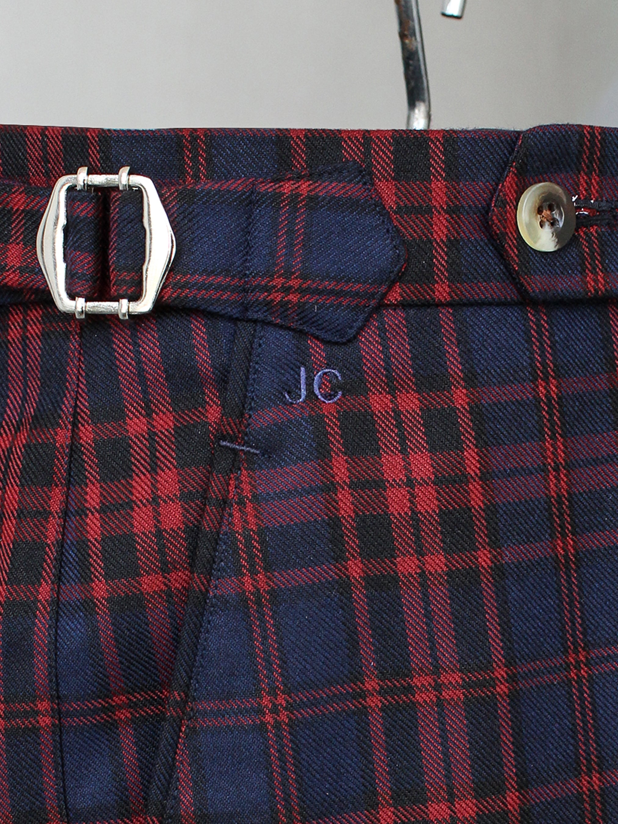 Tailored Check Gurkha Pant