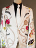 Western Suit, Embroidered Western Suits, Bespoke Wedding Suits, Wedding Men suits, Modern Groom Attire.